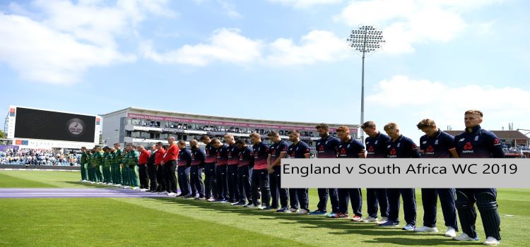 England v South Africa World Cup 2019-Oval Cricket Ground, London