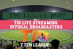 T10 Live Streaming 2019 - Broadcasting TV Channels