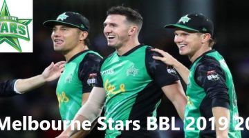Melbourne Stars Team Players - Stars Squad 2020/21