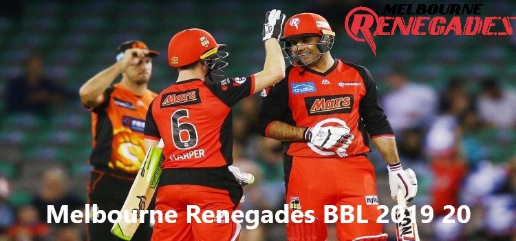 Melbourne Renegades Team Players - Renegades Squad 2020/21