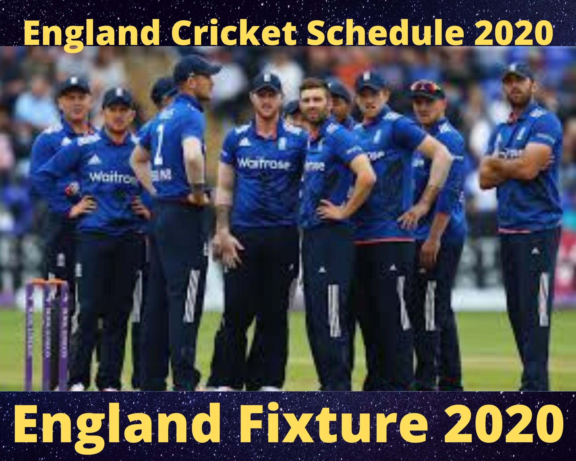 England Cricket Schedule 2020 - Future Tour Program (FTP)